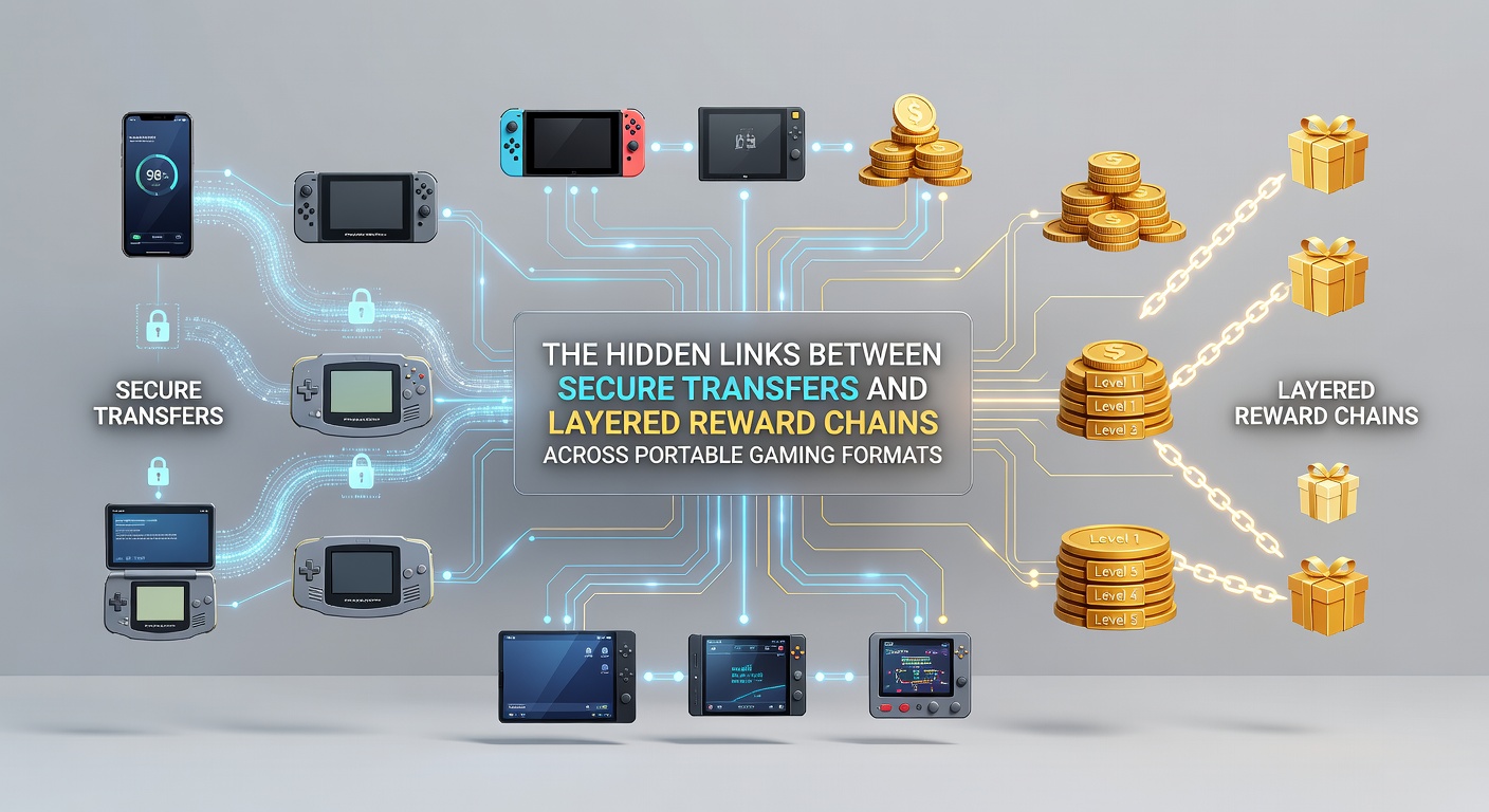 Diagram showing layered reward chains linked to secure mobile payment flows in gaming apps